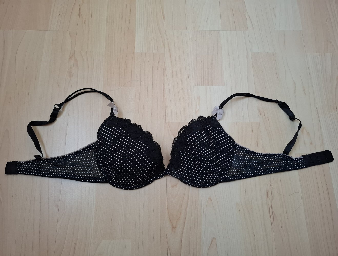BH Spitze gepunktet Push up Bügel H&M