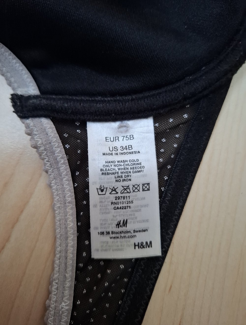BH Spitze gepunktet Push up Bügel H&M