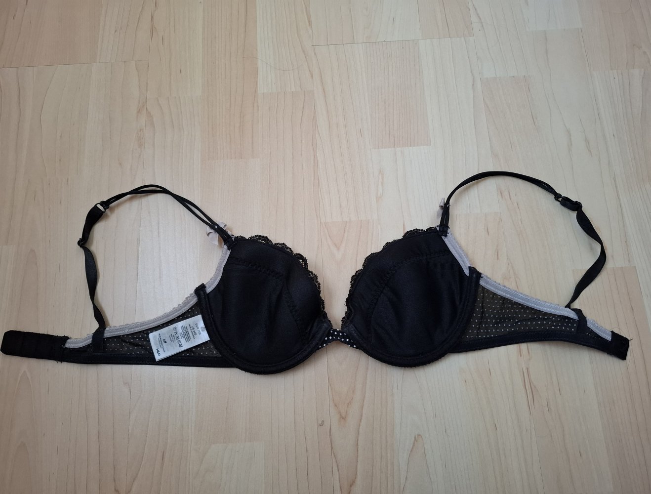 BH Spitze gepunktet Push up Bügel H&M