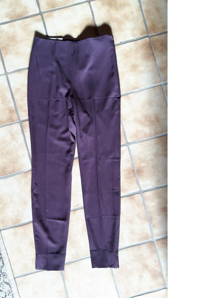 Slacks weinrot Anzugshose Stoffhose 
