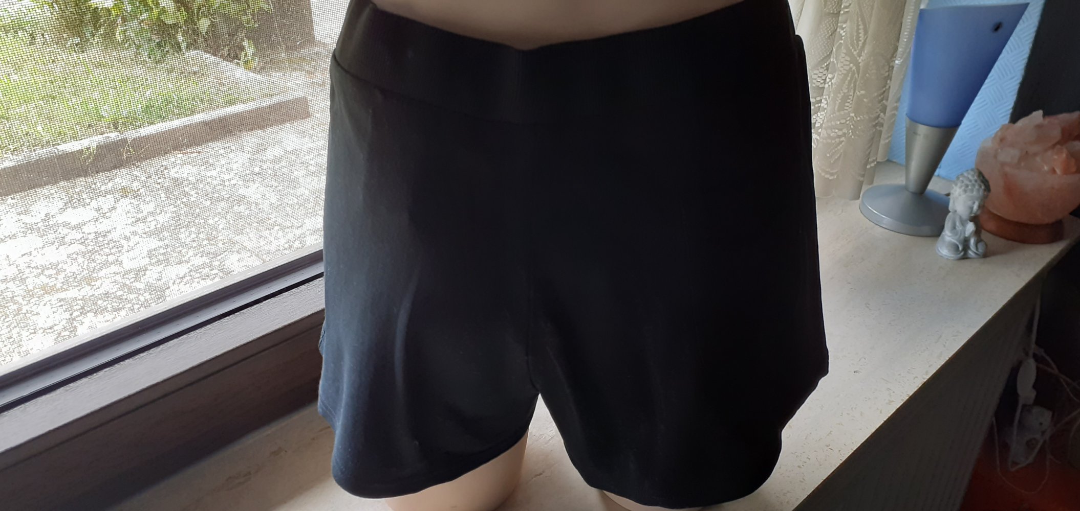 H&M Kurze Hose Shorts Baumwolle schwarz Gr. L 44 neu ungetragener Zustand 