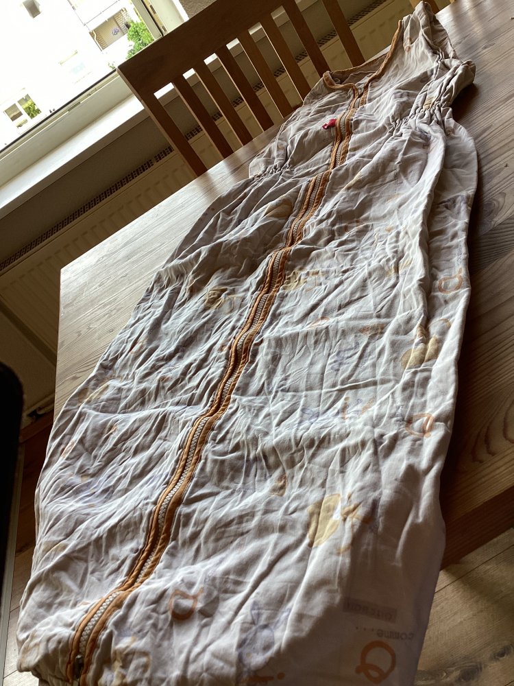 leichter Sommerschlafsack ca.1 m lang