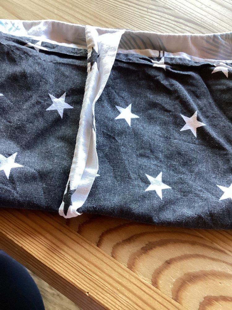 Handmade kleine Wickeltasche für Feuchttücher und co.