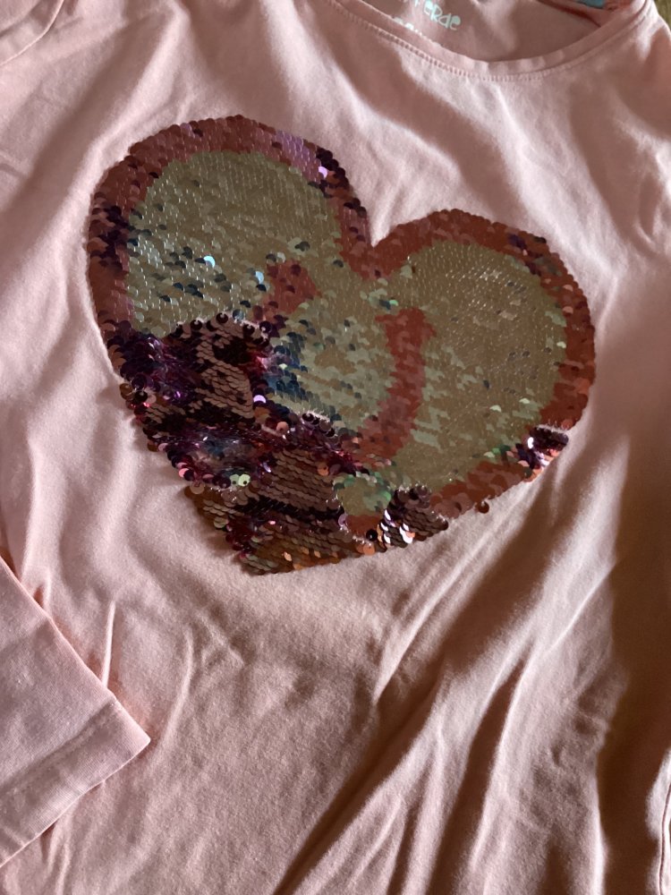 MANGuun schönes Wendepailettenshirt gr.164