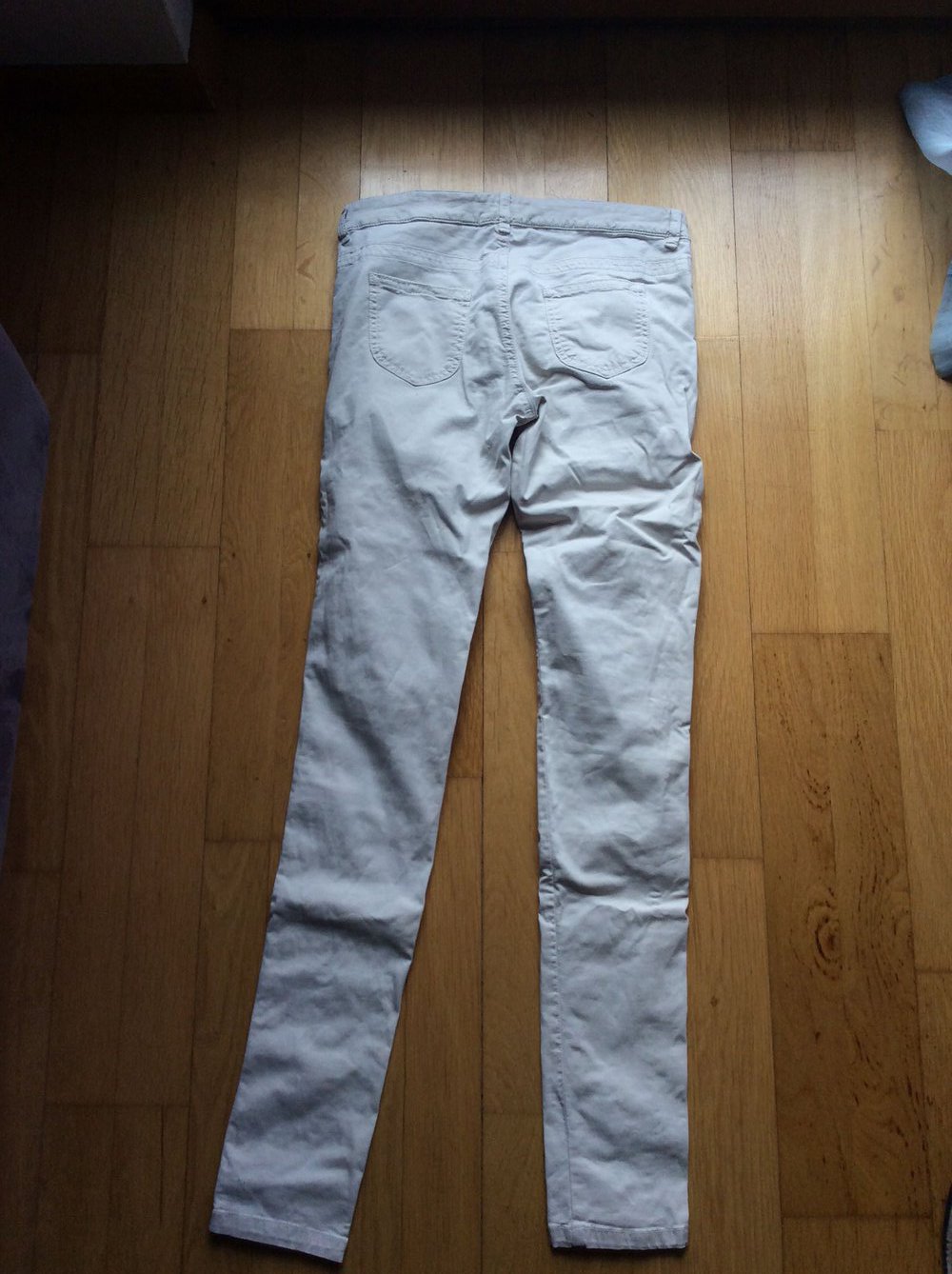 Marc O’Polo Skinny Röhrenjeans Kindergrösse 164 = XS 34 Creme fester Stoff enganliegend 