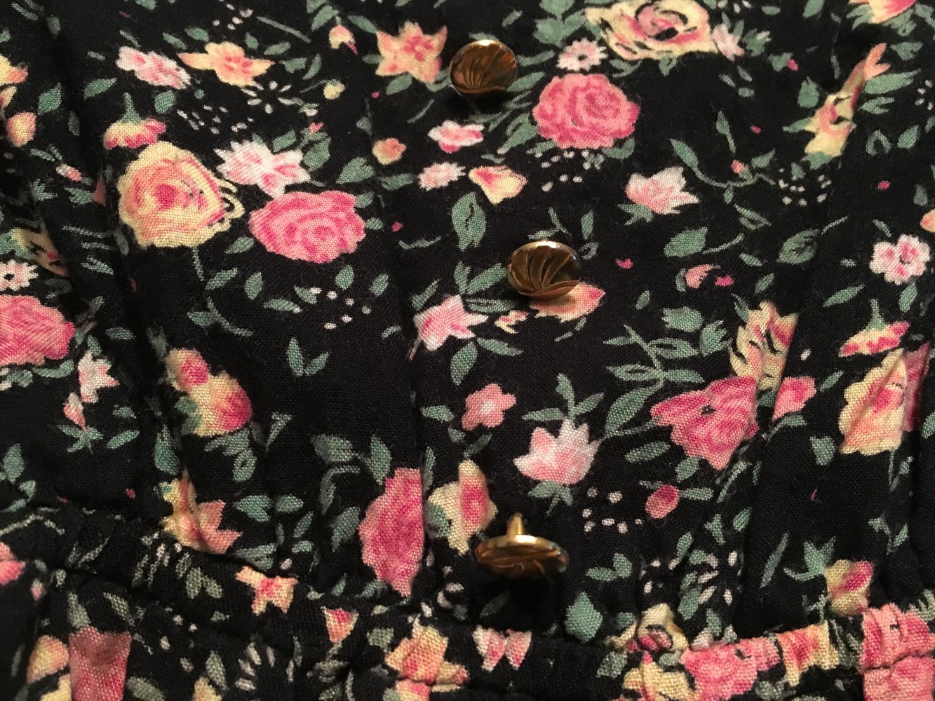 Geblümtes Sommerkleid / Umstandskleid
