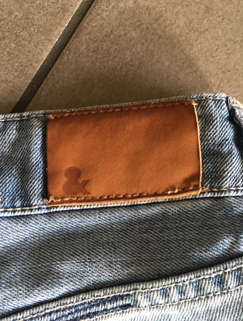 Denim Jeans Shorts Hotpants destroyed Style Gr. XS