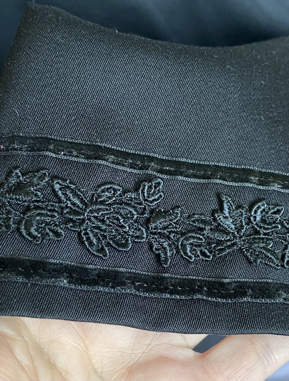 Anno Domini, Dirndl, Tracht, mehrteilig, schwarz, Gr. 44