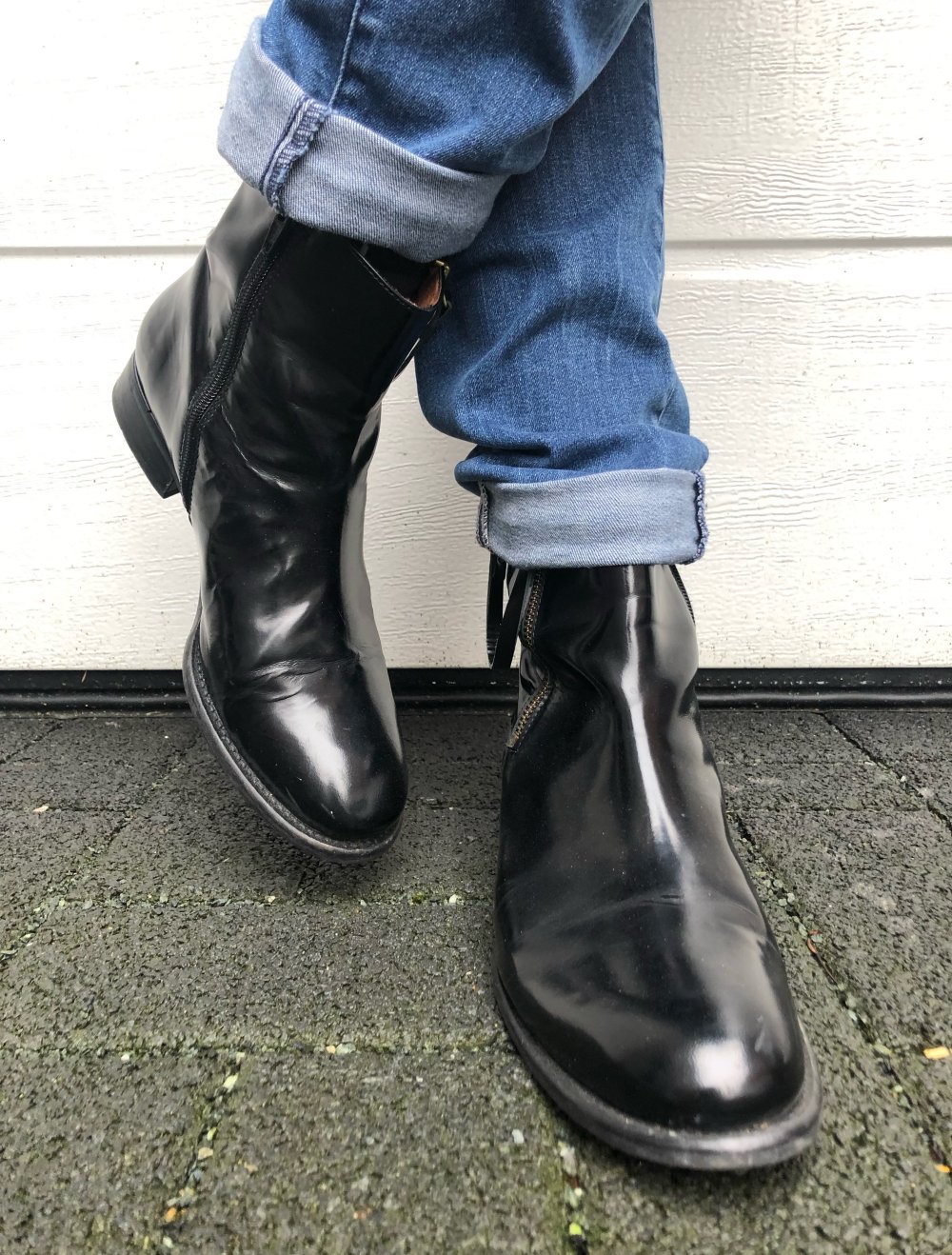 Sarenza, Stiefelette, Leder,schwarz, neuwertig, Gr. 39