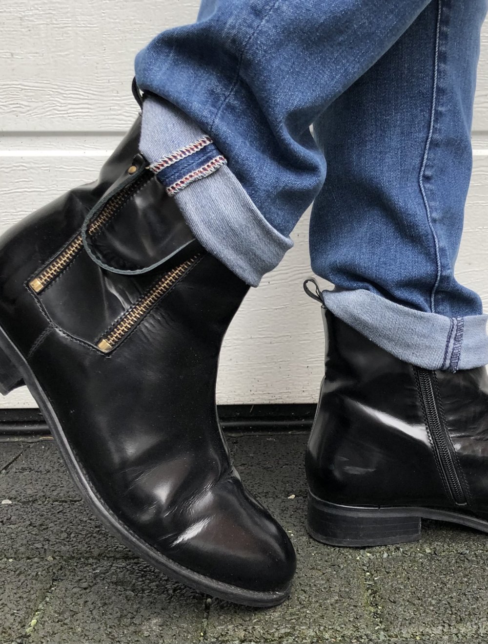 Sarenza, Stiefelette, Leder,schwarz, neuwertig, Gr. 39