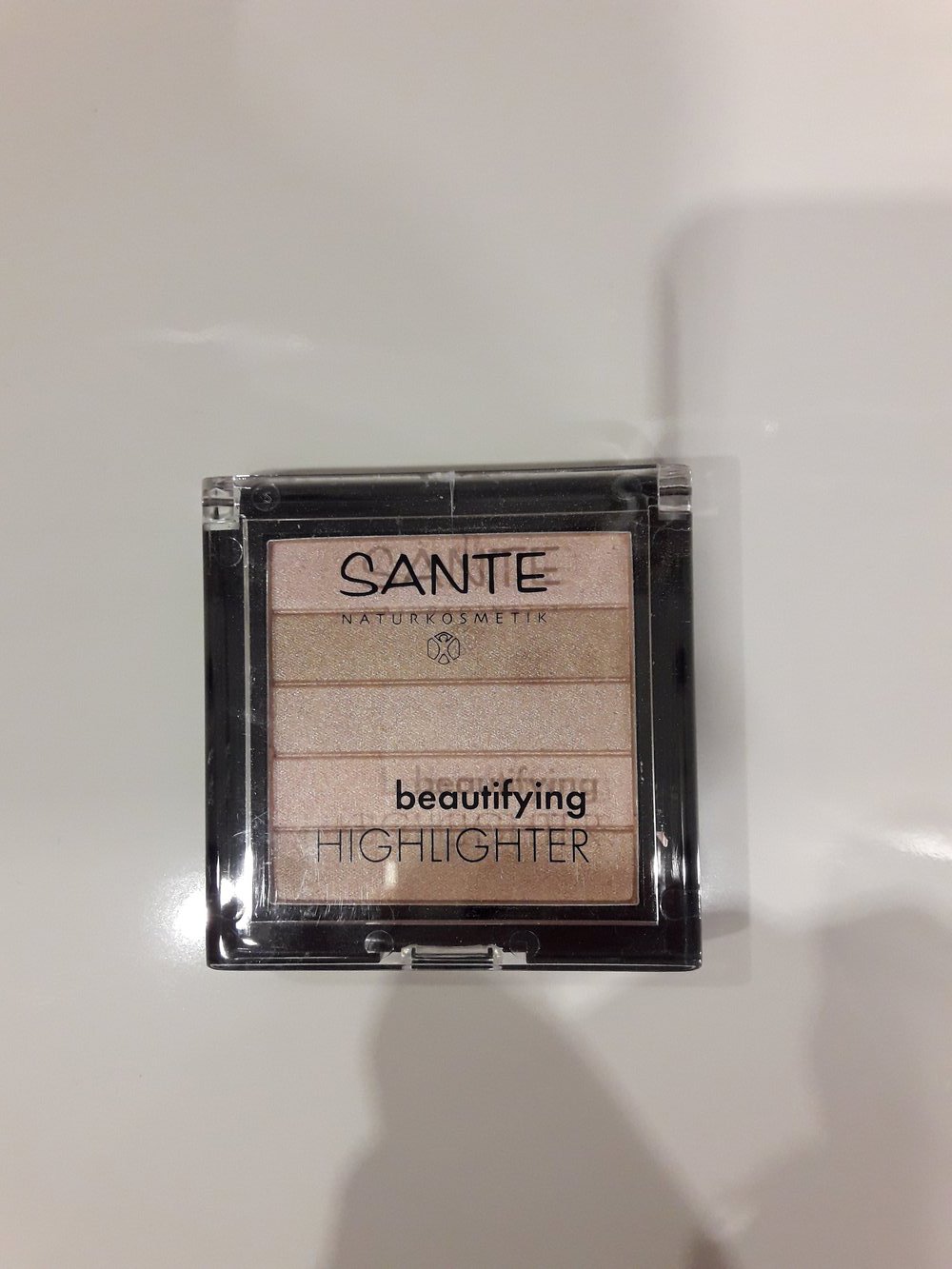 NEU Sante Highlighter Palette Nude Naturkosmetik 