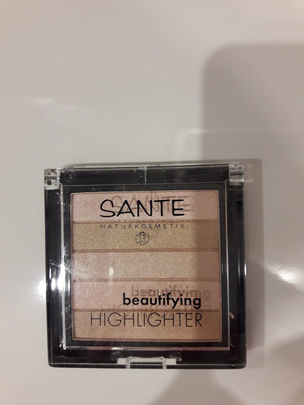 NEU Sante Highlighter Palette Nude Naturkosmetik 