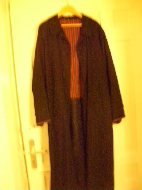 Edler Mantel AMADEUS reine Schurwolle anthrazit grau Gr. 48-50