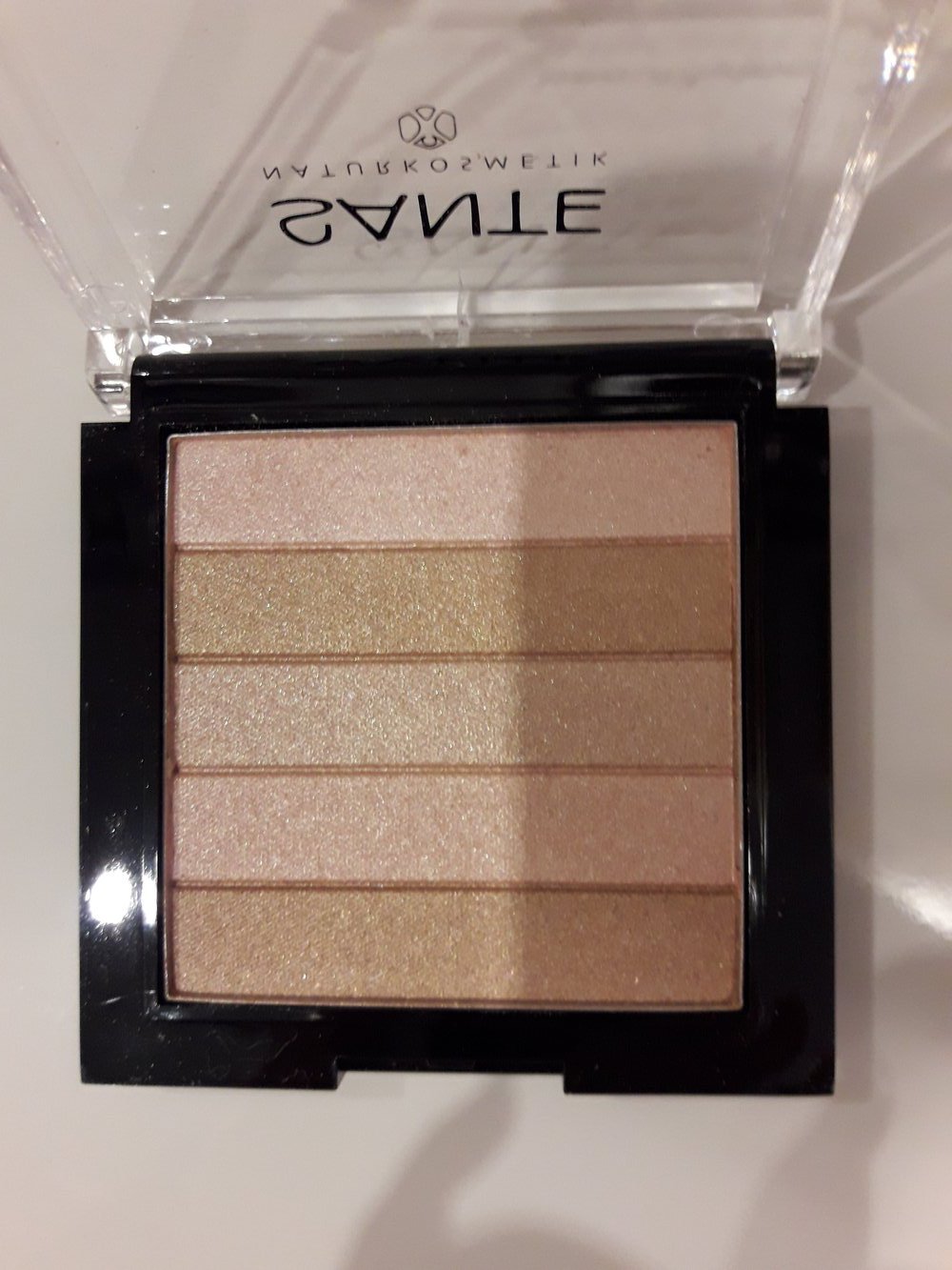 NEU Sante Highlighter Palette Nude Naturkosmetik 